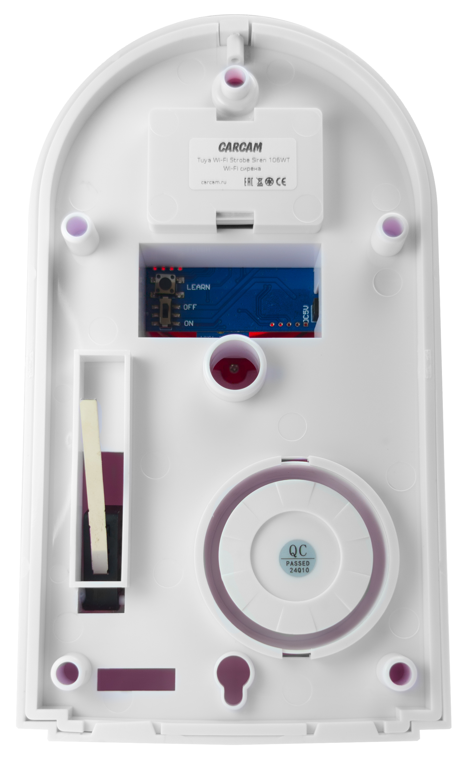 Купить CARCAM Tuya Wi-Fi Strobe Siren 106WT