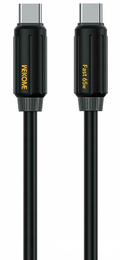 Купить Wekome Fast Data Cable Type-C to Type-C 65W (WDC-28) Black