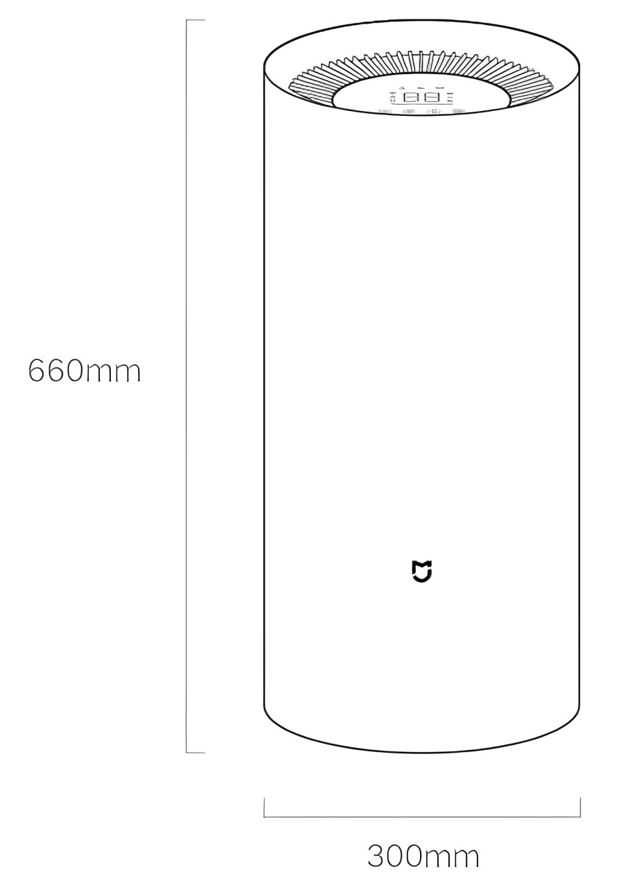 Купить Xiaomi Mijia Smart Dehumidifier 22L (CSJ0122DM) White