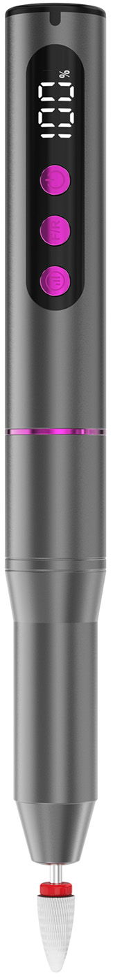 Купить SenCiciMen Cordless Portable Electric Nail Drill 16000 RPM 11 Grinding Heads (VC-21) Black