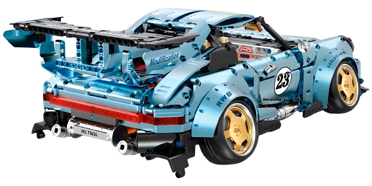 TaiGaoLe 1:10 Super Racing RWB Porsche 911 (T5036B) Blue