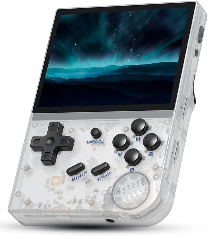 Купить Anbernic Portable Game Console RG35XX 2024 Transparent White
