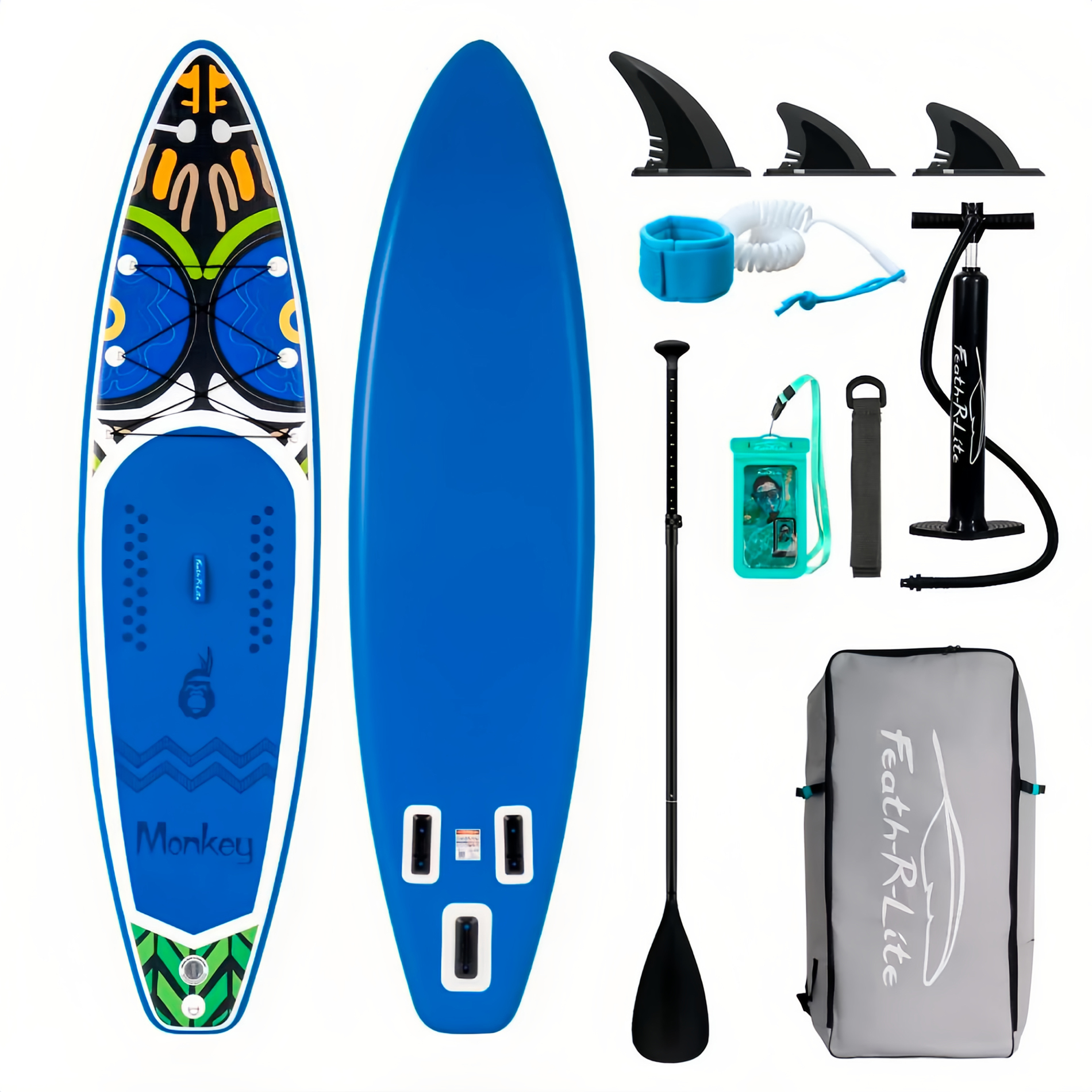 Купить Feath-R-Lite Monkey Inflatable SUP Board 335*83*15 (SUPFR02D)