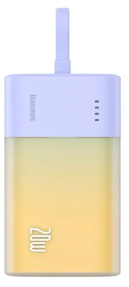 Купить Xiaomi Baseus Pocket Fast Charging Power Bank Type-C 5200 mAh (PPKDC05L) Purple