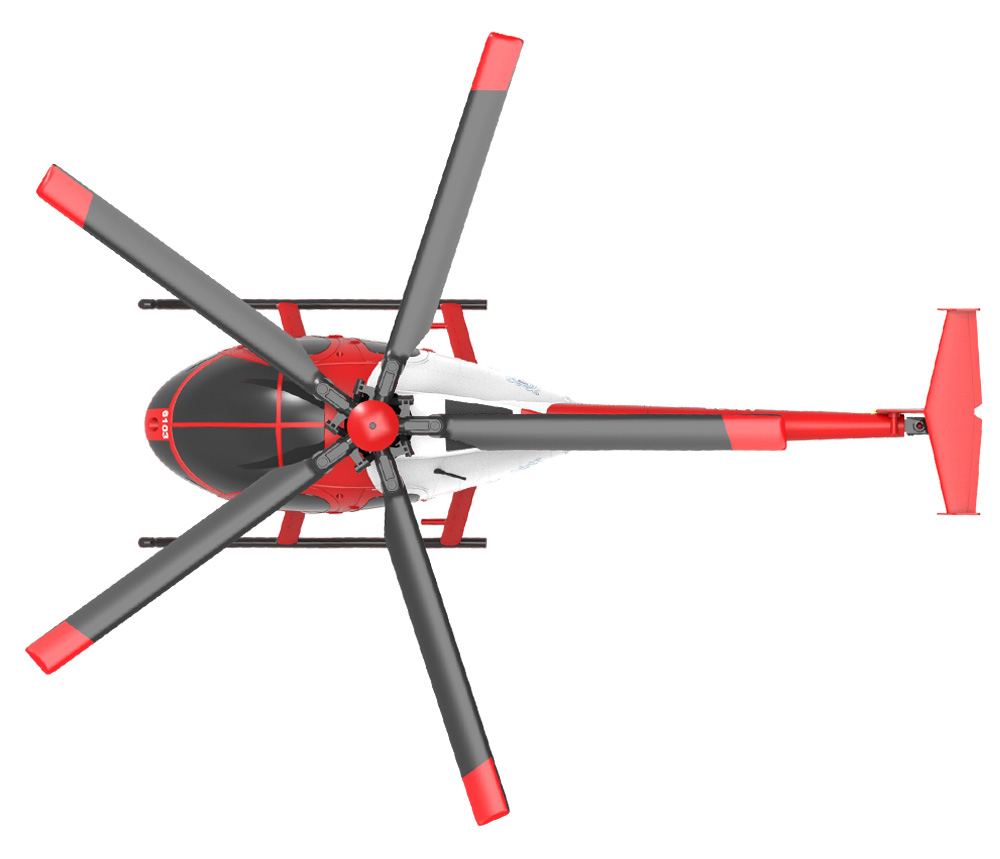 Купить RC ERA C189 MD500 Gyro Stabilized Helicopter Red/White 