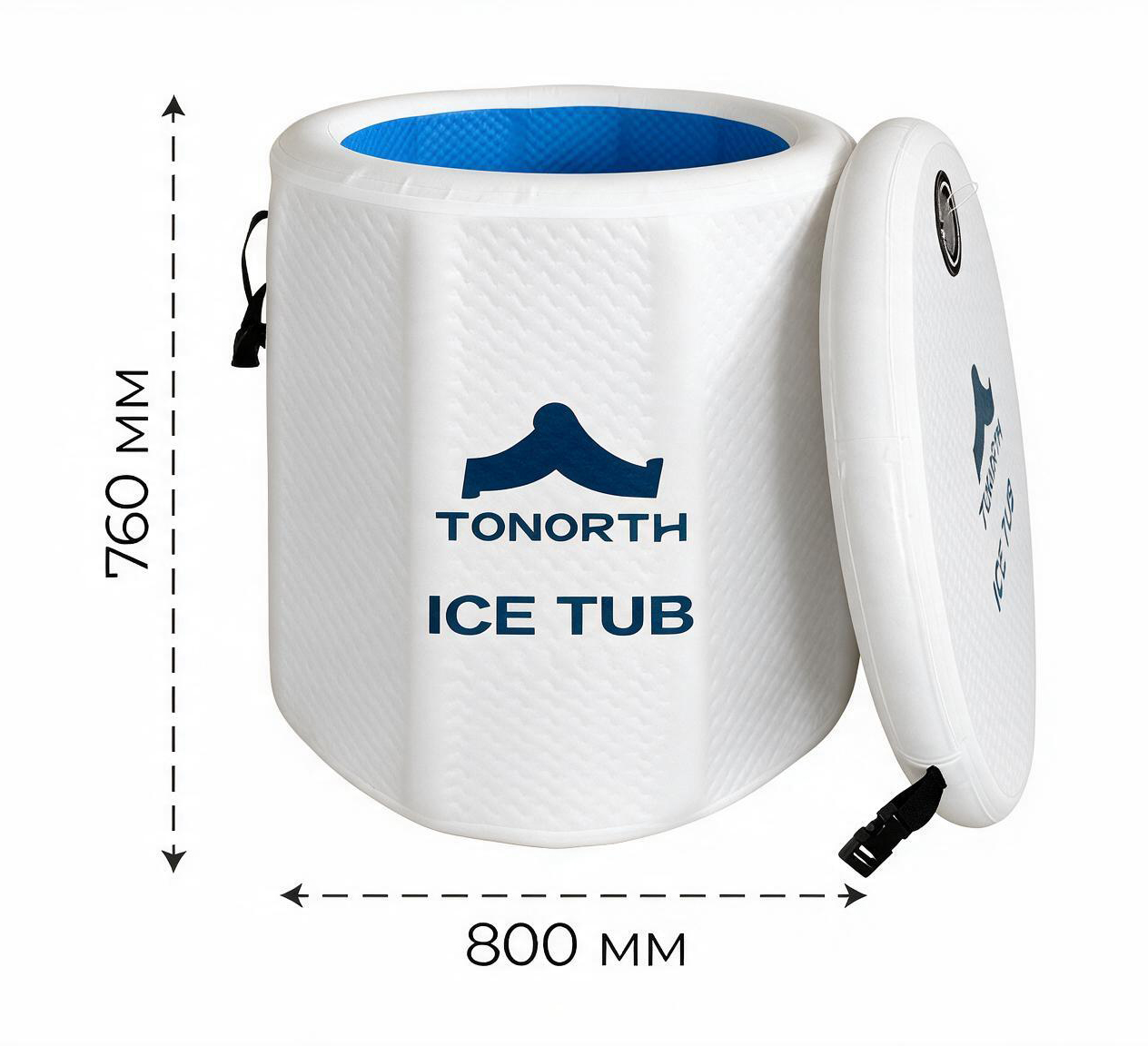 Купить Tonorth Inflatable Ice Tub 80x76x32 230L (TS-BCP01) White