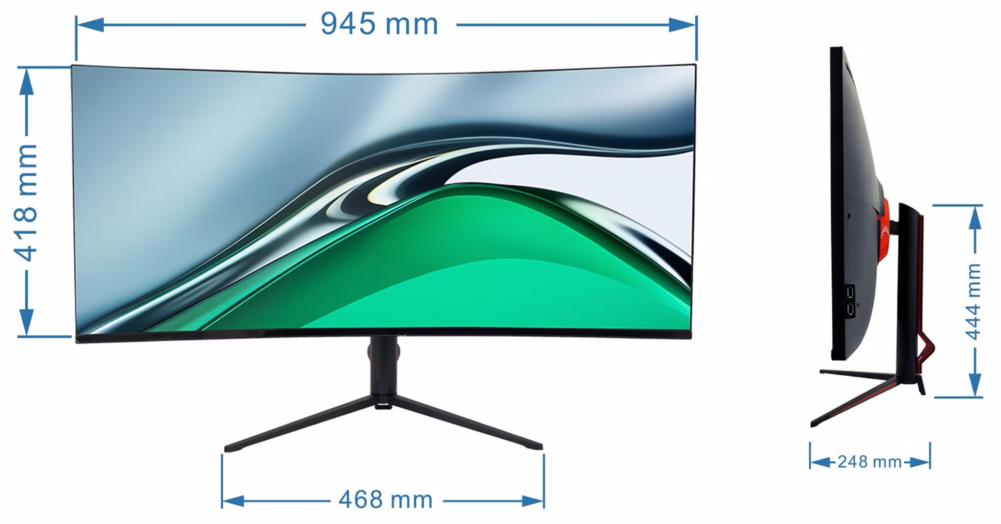 Купить CARCAM Ultrawide Curved Monitor 40'' 75Hz (CCLED40C75)