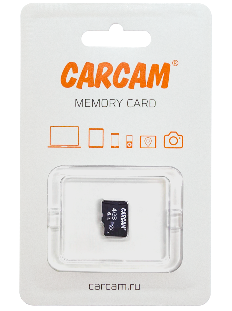 Купить CARCAM microSD 4Gb Class 10