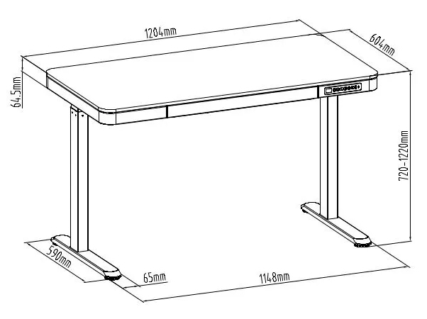 Купить Mijia Electric Lifting Desk (ET119W-C) White