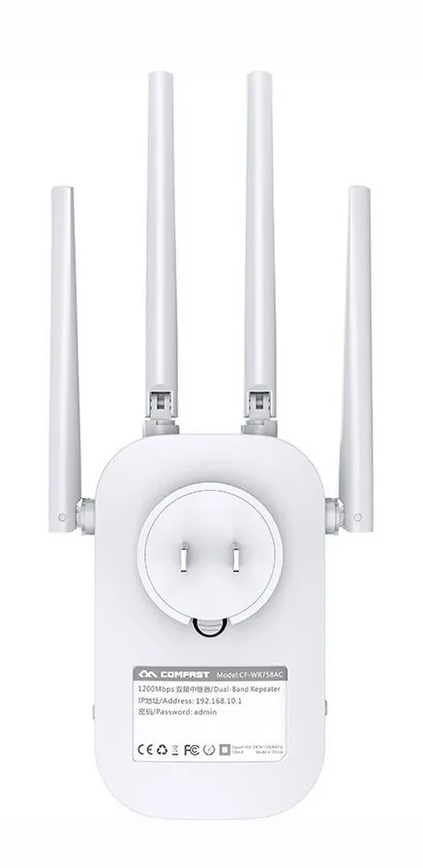 Купить COMFAST Wireless Repeater 1200Mbps (CF-WR758AC V3)