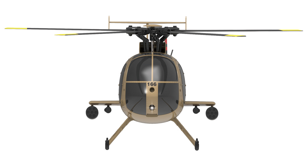 Купить RC ERA C189 MD500 Gyro Stabilized Helicopter Military camouflage 