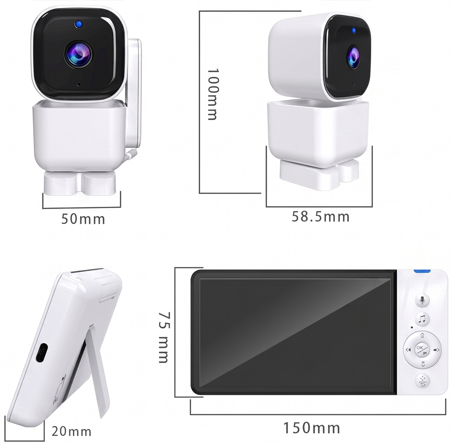 Купить CARCAM WiFi Baby Monitor Camera (CCABM720S)