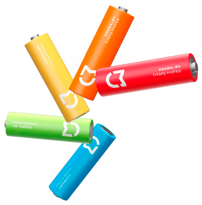 Купить Xiaomi Mijia No.7 AAA  Alkaline Battery 40 pcs