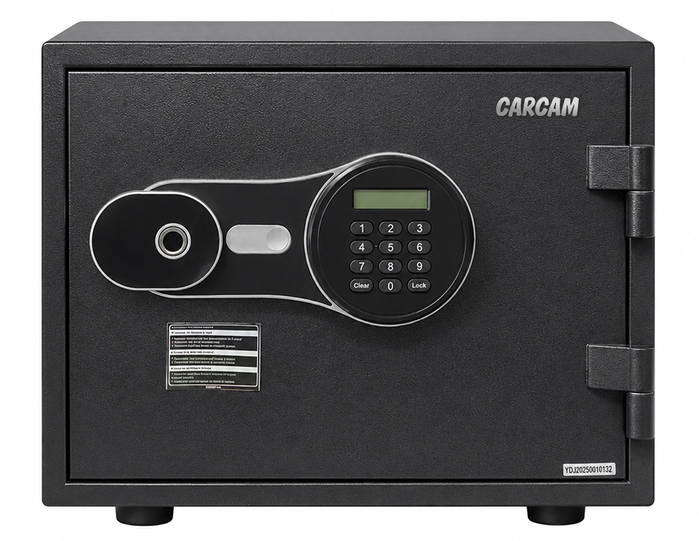 Купить CARCAM Smart Fingerprint Fireproof Safe Box (CC350EDP) Black