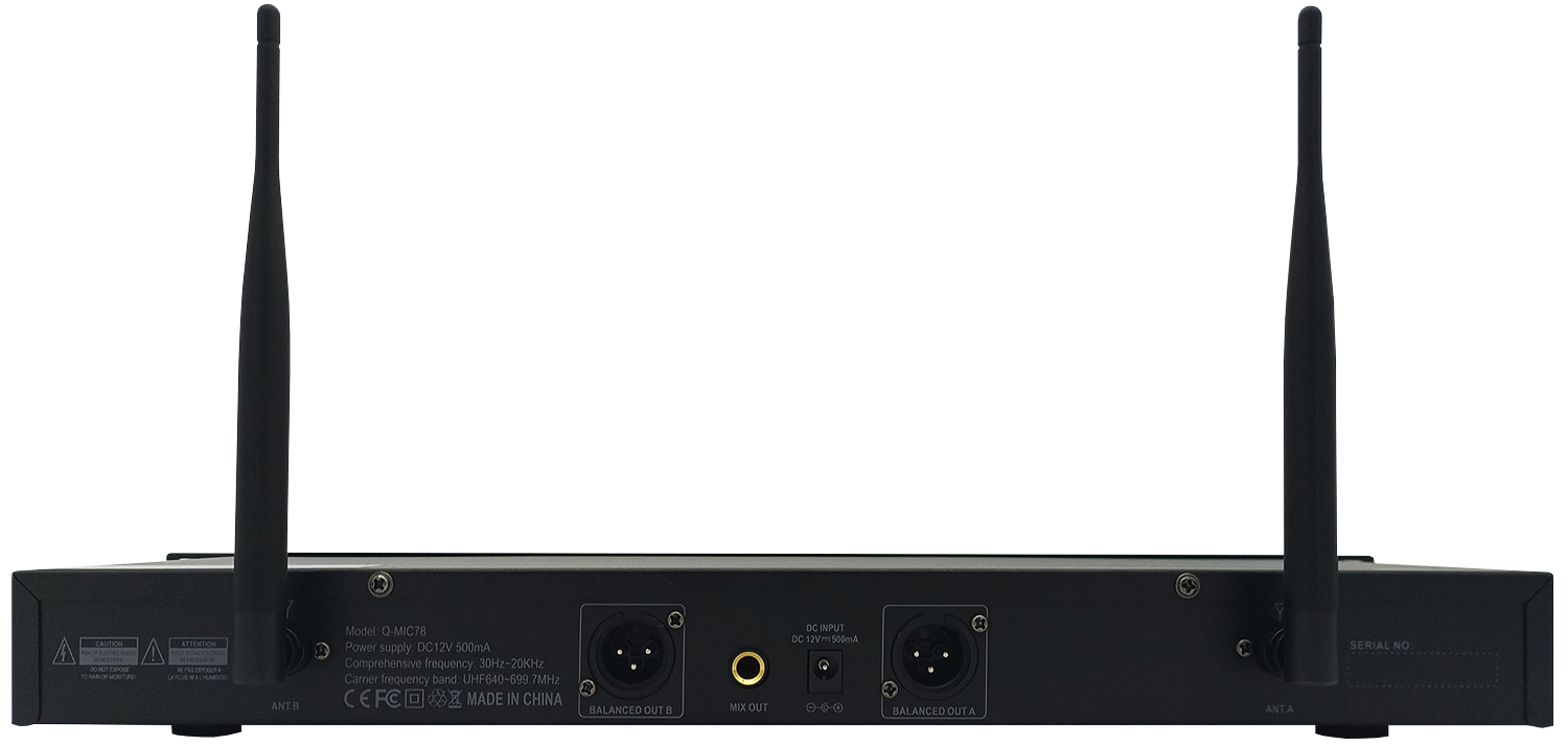 Купить Andowl Wireless Microphone Set 2pcs (Q-MIC78)