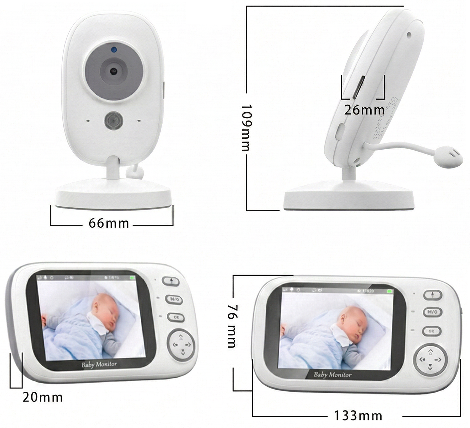 Купить CARCAM Baby Monitor Camera 2,4Ghz (XMABM600)