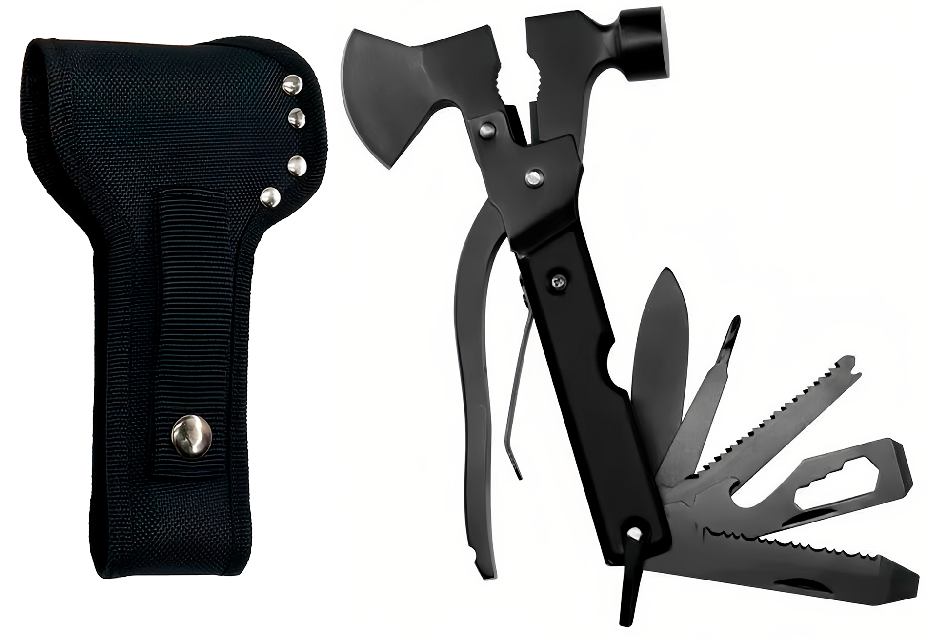 Купить Xiaomi Multitool Axe-Hammer 15 in 1 (XMCMG71BK) Black
