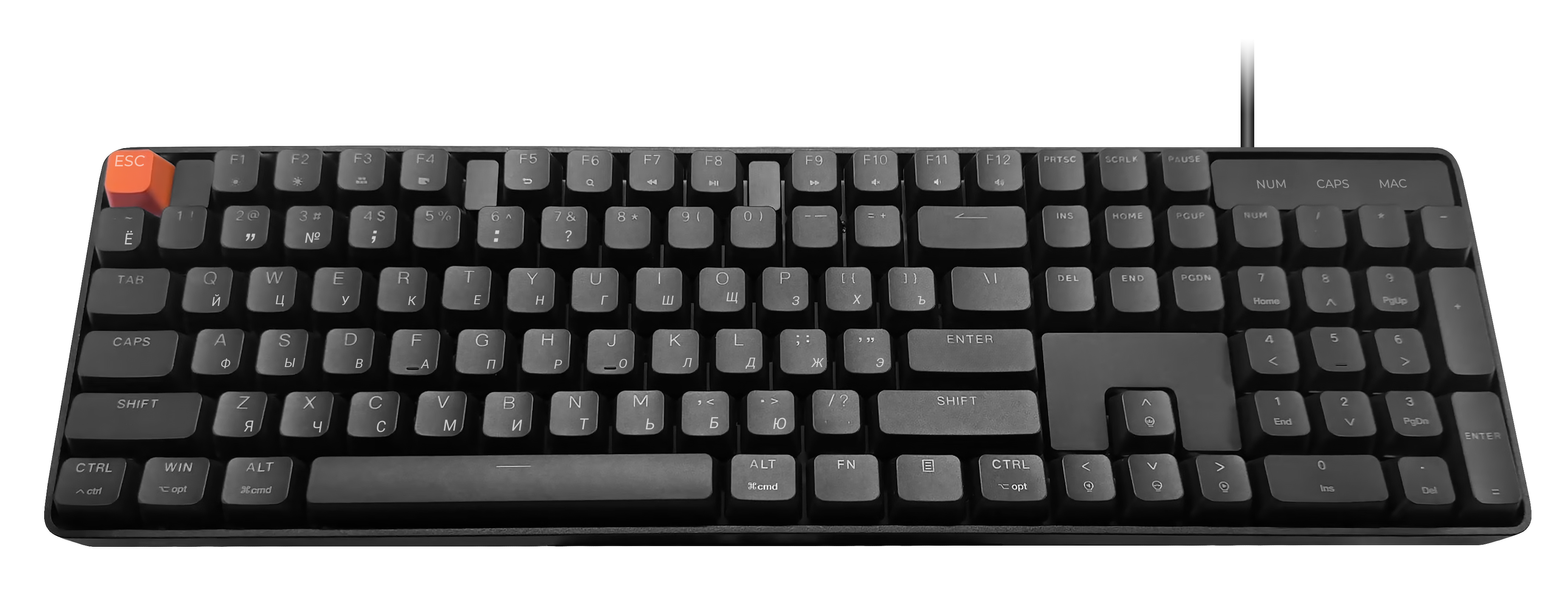 Купить Xiaomi Wired Mechanical Keyboard (JXJP01MW) Red Switch