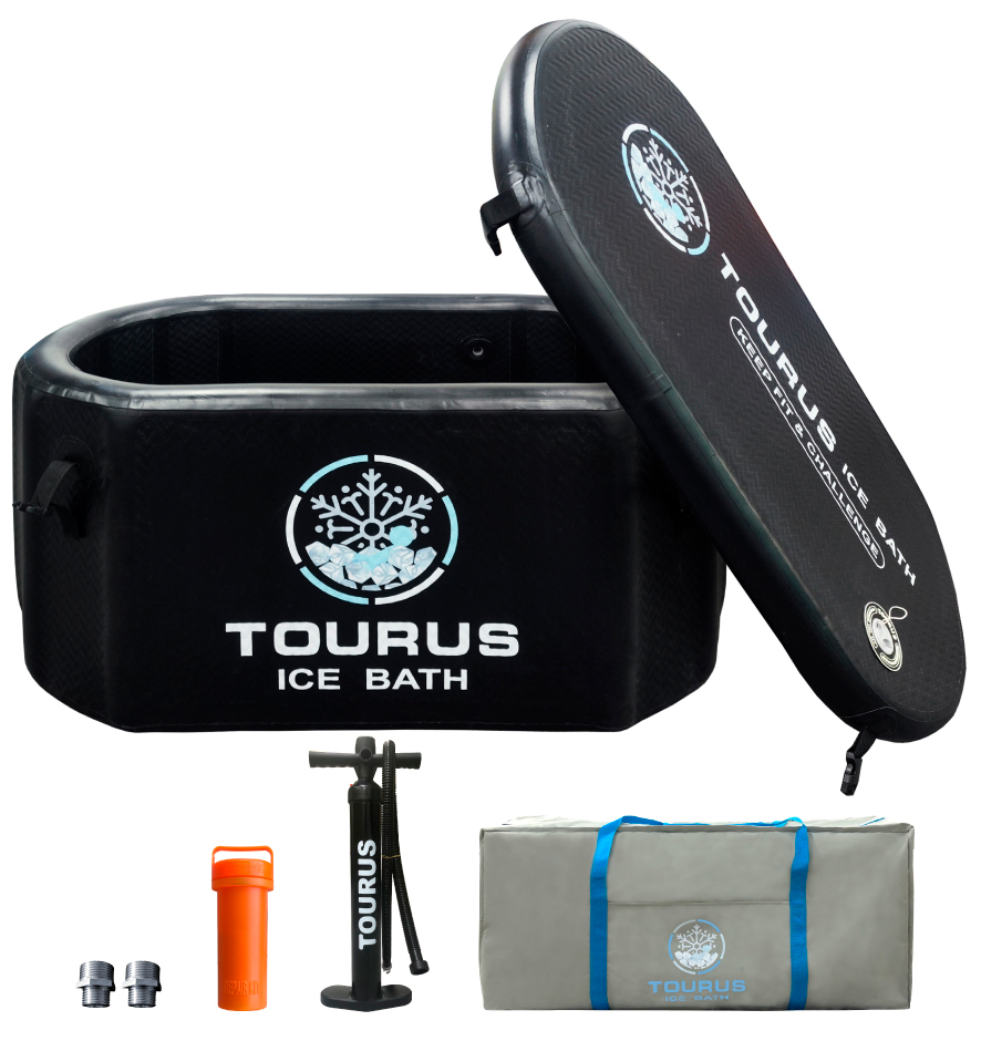 Купить Tourus Inflatable Ice Bath 136x70x62cm 395L Black TS-CP03