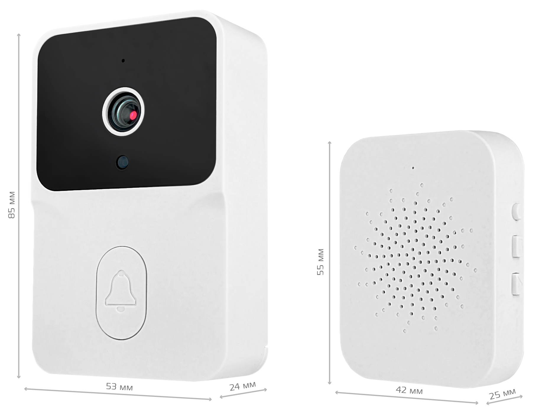 Купить CARCAM Tuya WIFI Video Doorbell ML1T