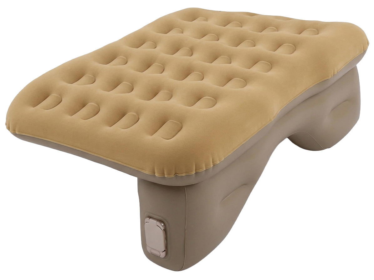 Купить CARCAM Inflatable Back Seat Auto Airbed, Auto Air Pump, Repair Kit, 135x85 cm. (CCMTE1750) Brown