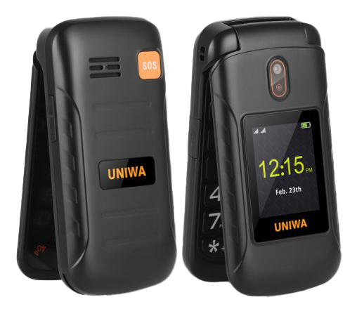 Купить UNIWA V909T Flip Phone Gray