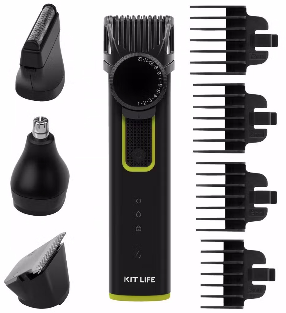 Купить Kit Life Beard Trimmer Set (KTLFQ01) Black