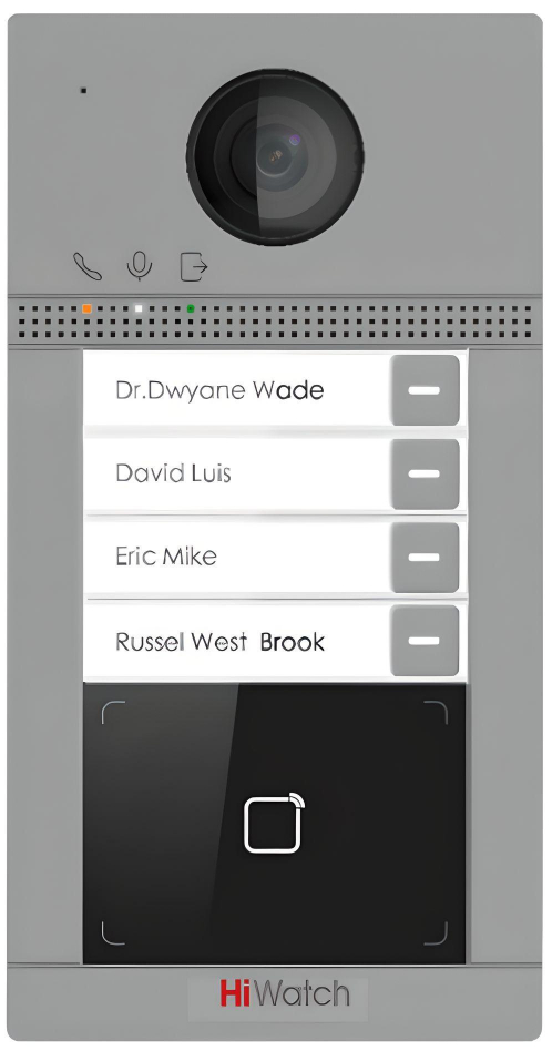 Купить HiWatch VDP-D4214W(B)/Flush