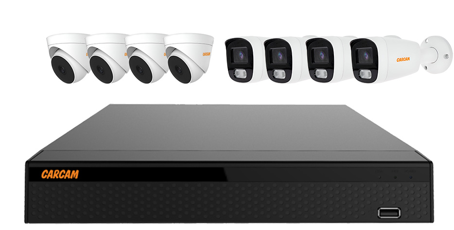 Купить CARCAM 8CH XVR KIT 3008/2075X4/2145X4