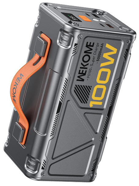 Купить Wekome Mecha Series Outdoor Power Bank 50000 mAh 100W (WP08) Tarnish