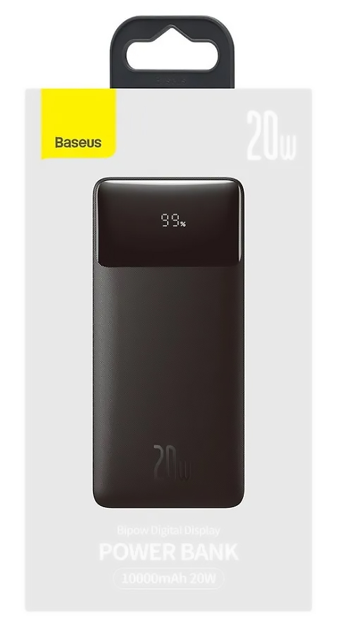 Купить Baseus Bipow Digital Display 10000mAh 20W Black (PPDML-L01)
