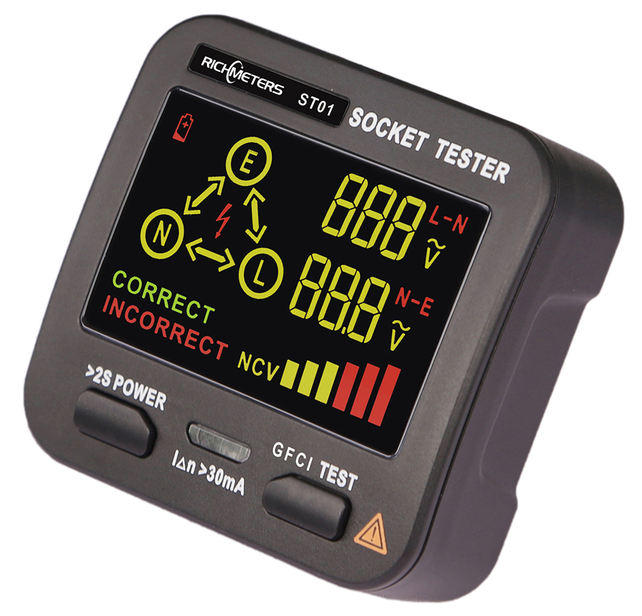 Купить RichMeters ST01 Тестер розеток