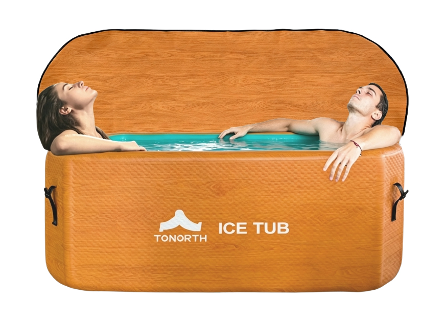 Купить Tonorth Inflatable Ice Tub 190x76x67cm 668L (TS-MCP04) Wood
