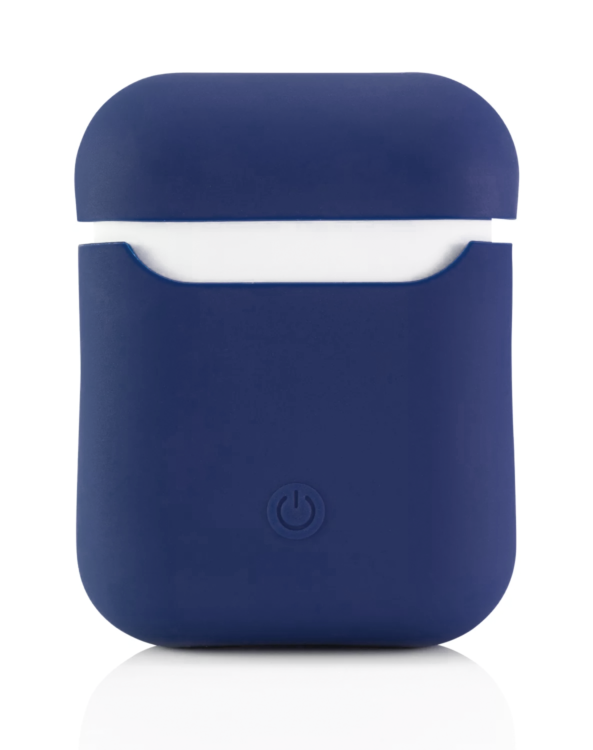 Купить Чехол AirPods Silicon Case - темно-синий