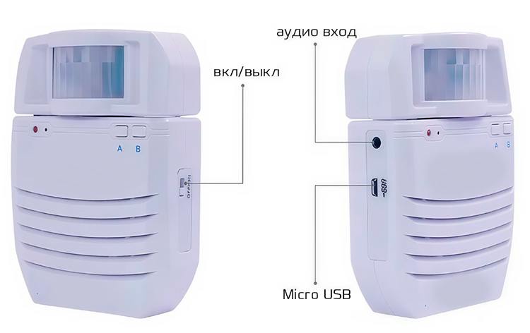 Купить Звуковой проигрыватель с инфракрасным детектором движения Waytronic WT-S11