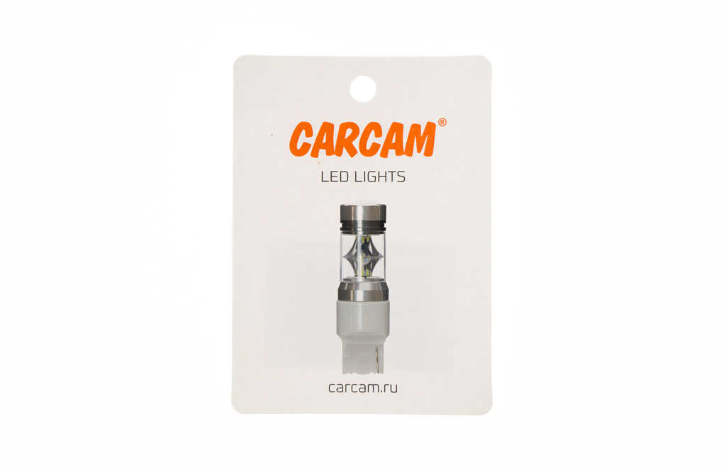 Купить CARCAM W21W-7440-30W-2325 белый свет