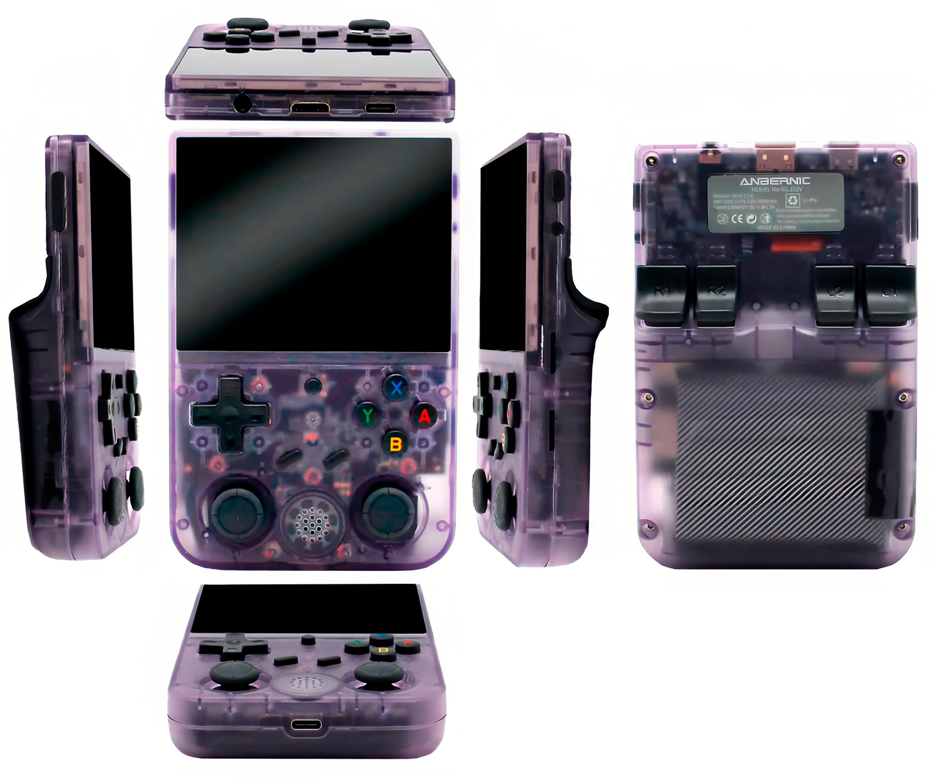 Купить Anbernic Portable Game Console RG353V Purple