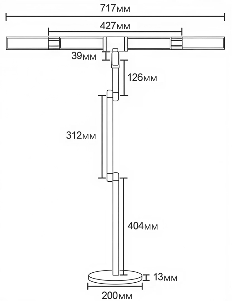 Купить Xiaomi Desk Lamp (XMFDDL09) Black