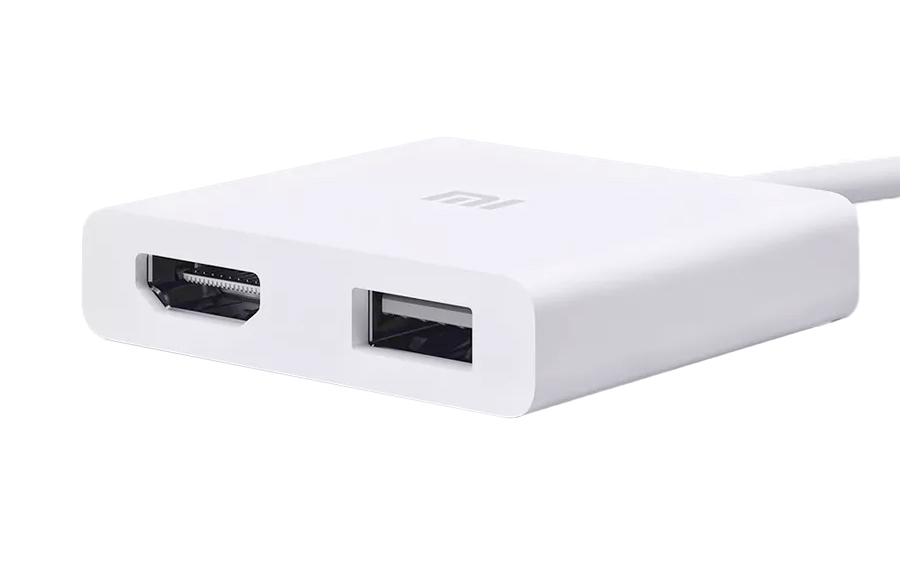 Купить Xiaomi Mi USB-C to USB-A + HDMI Multifunction adapter (XMZJQCH2TM) 