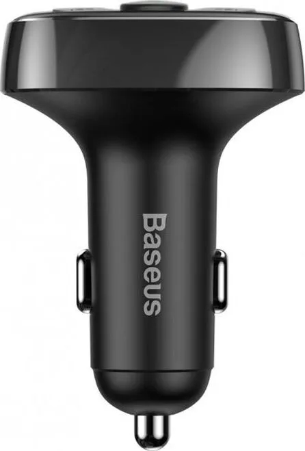 Купить Baseus T-Typed MP3 Car Charger S-09A Black (CCTM-01)