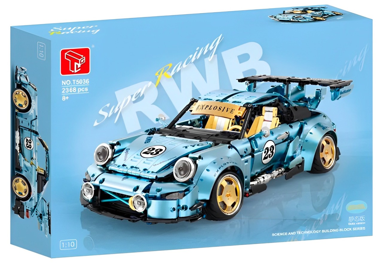 TaiGaoLe 1:10 Super Racing RWB Porsche 911 (T5036B) Blue