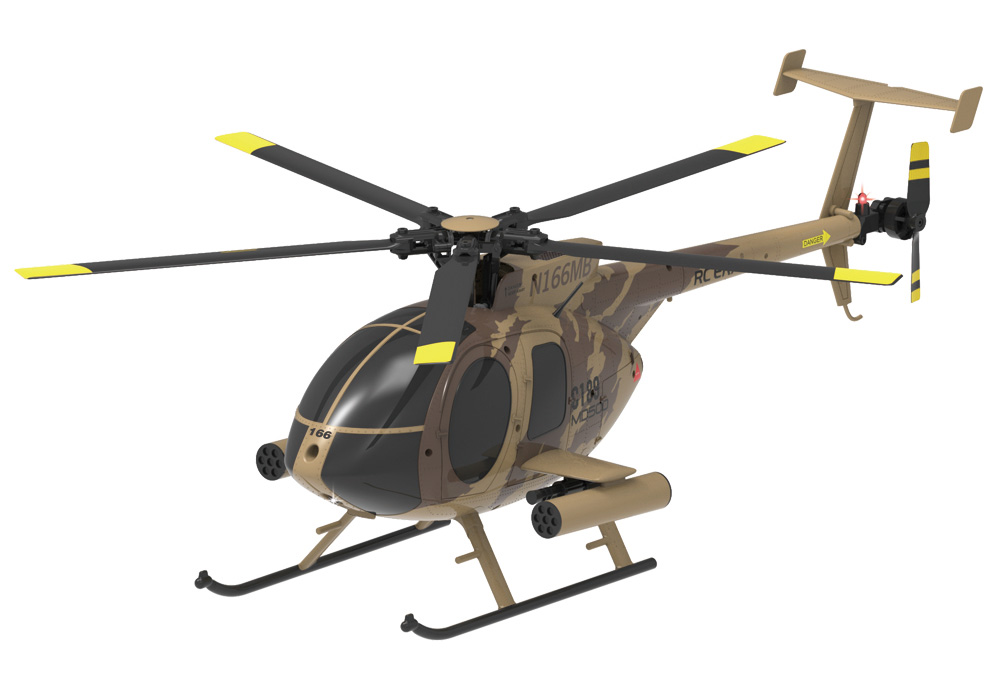 Купить RC ERA C189 MD500 Gyro Stabilized Helicopter Military camouflage 