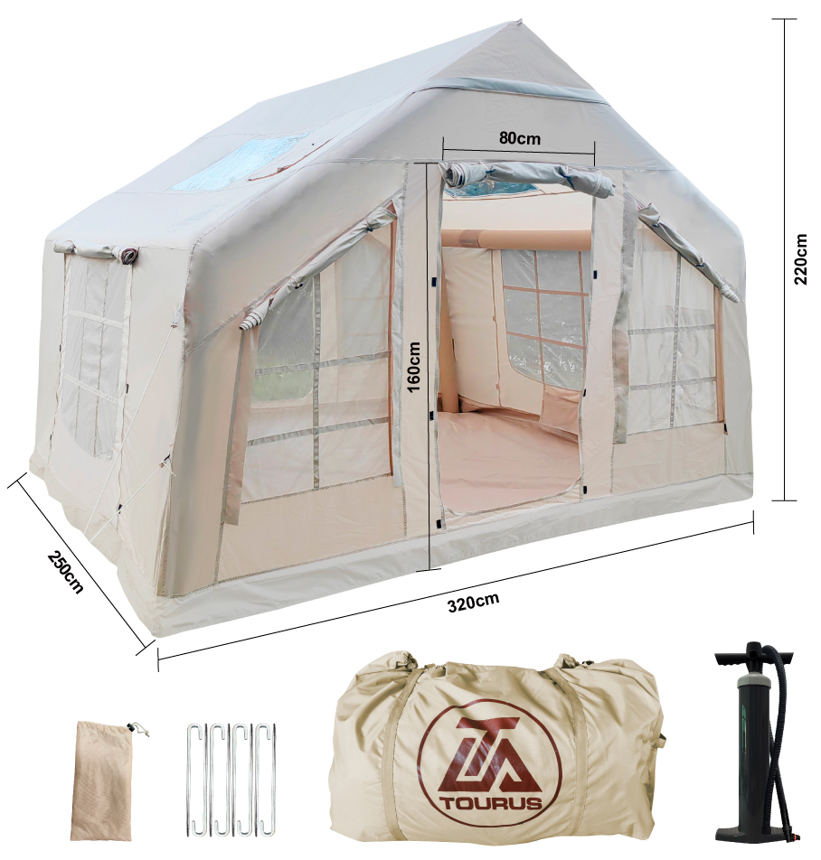 Купить Tourus Inflatable Camping Tent 320×250×220cm Beige TS-IT05