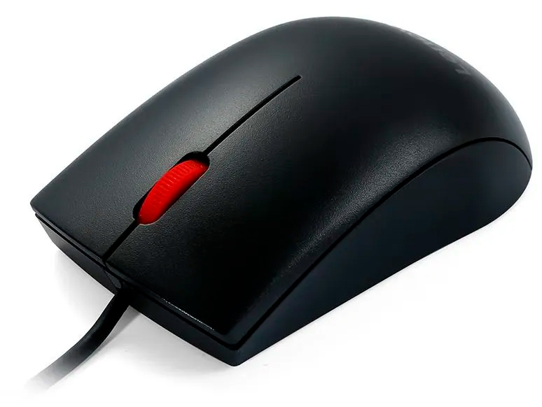 Купить Lenovo Red Dot Silent Wired Mouse M220L Black