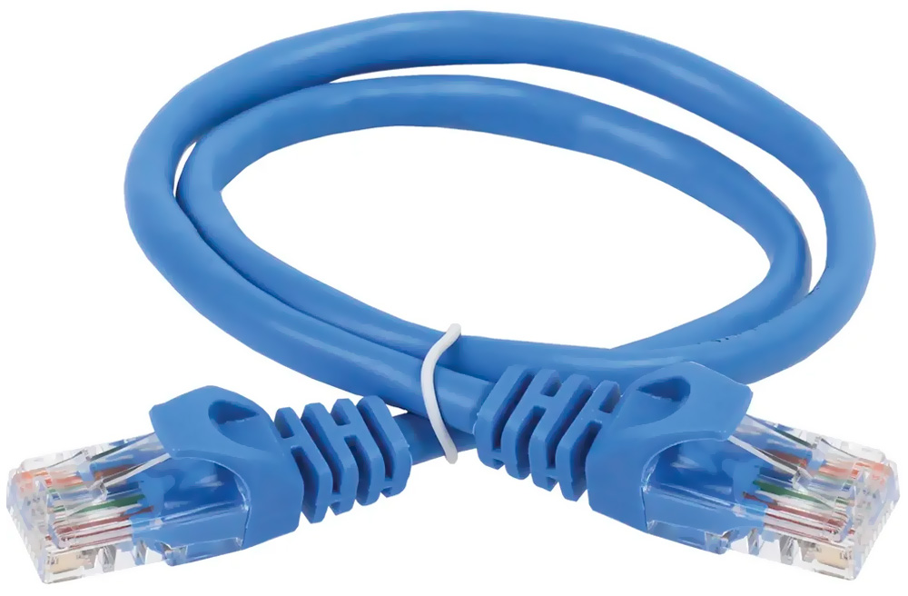 Купить Кабель патч-корд U/UTP 5e кат. 5м синий