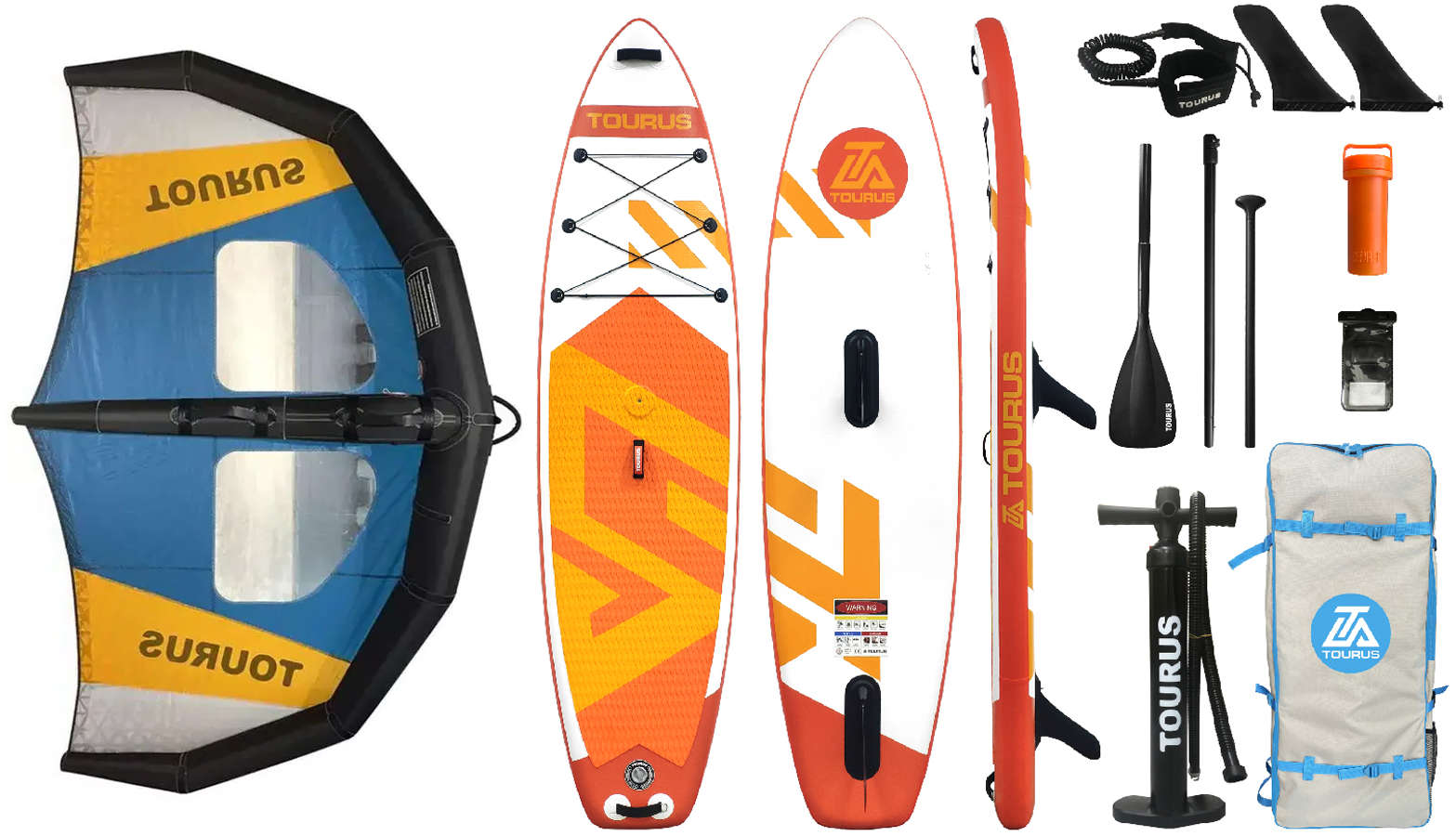 Купить TOURUS Windsurfboard TS-WO01 + TOURUS SUP WING 5.0㎡