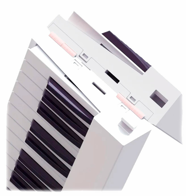 Купить Xiaomi Portable Folded Electronic Piano (PJ88C) White