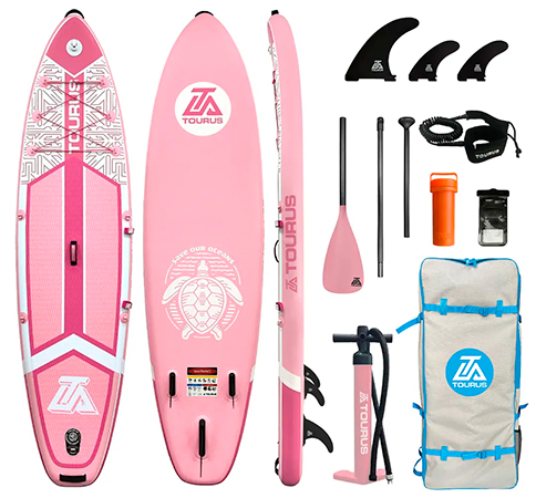 Купить Tourus Inflatable SUP Board 320x81.3x15cm Pink, TS-JB01