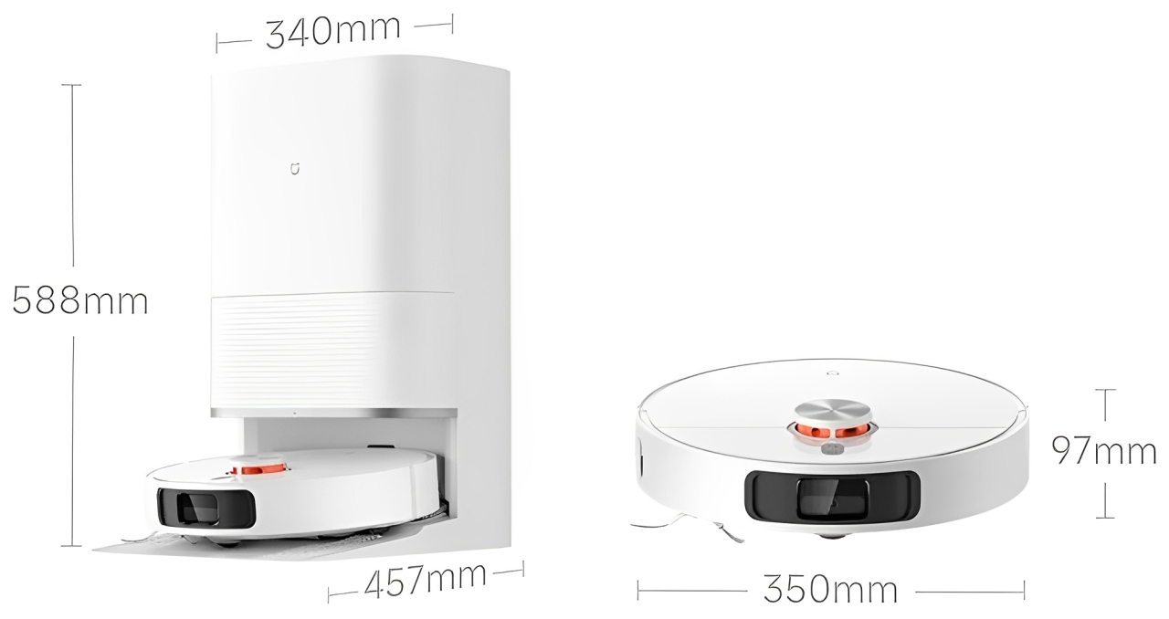 Купить Xiaomi Mijia All-Round Sweeping and Mopping Robot M30S (D103CN) White