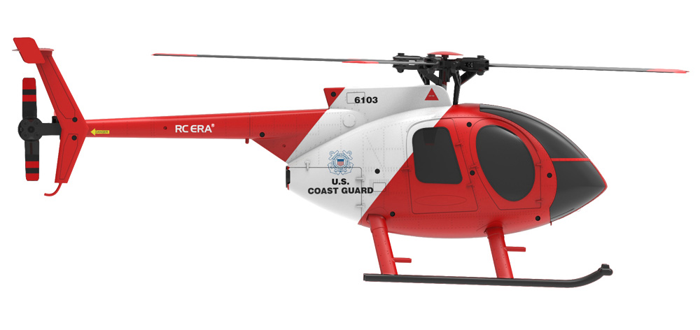 Купить RC ERA C189 MD500 Gyro Stabilized Helicopter Red/White 